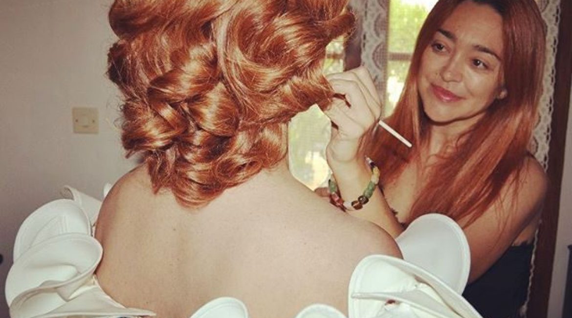 EL MAQUILLAJE DE LA NOVIA